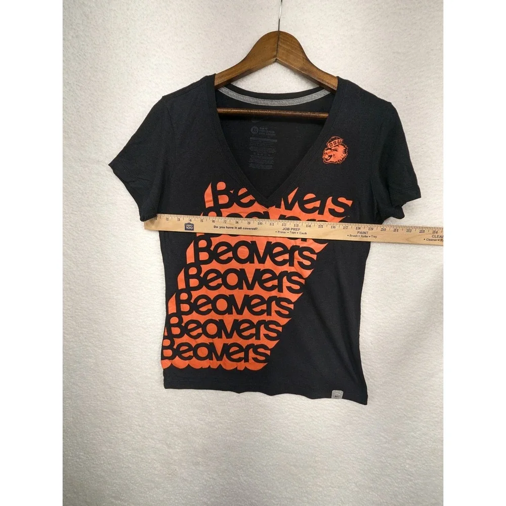 Oregon State OSU Beavers Nike Women's‎ Black V-Neck T-shirt XL
